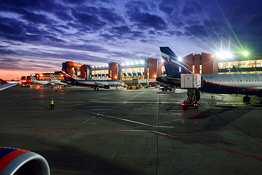 В Шереметьево осматривают самолет, соприкоснувшийся с бортом «России»