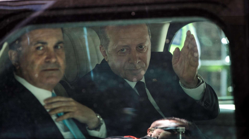 Эрдоган застрял в пробке в Нью-Йорке после выступления на Генассамблее ООН