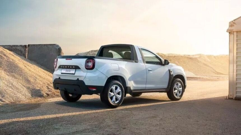 Ящик вместо багажника: новый Duster превратился в странный мини-пикапчик