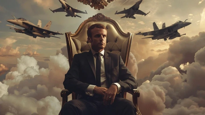 «Мы не будем открывать огонь»: Макрон перепугался, что «русская угроза» станет реальностью