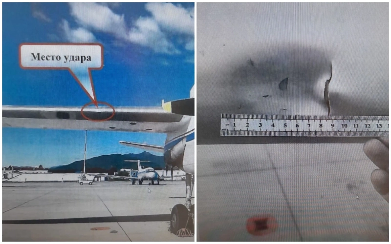 На Камчатке самолёт Ан-26 столкнулся с БПЛА, это первый такой инцидент в России