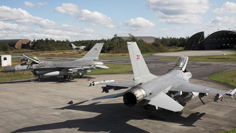 Над крупнейшей военной базой Дании заметили беспилотники