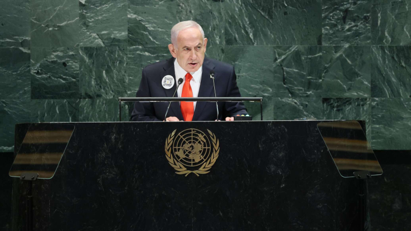 Нетаньяху в ООН призвал ХАМАС разоружиться и отпустить заложников