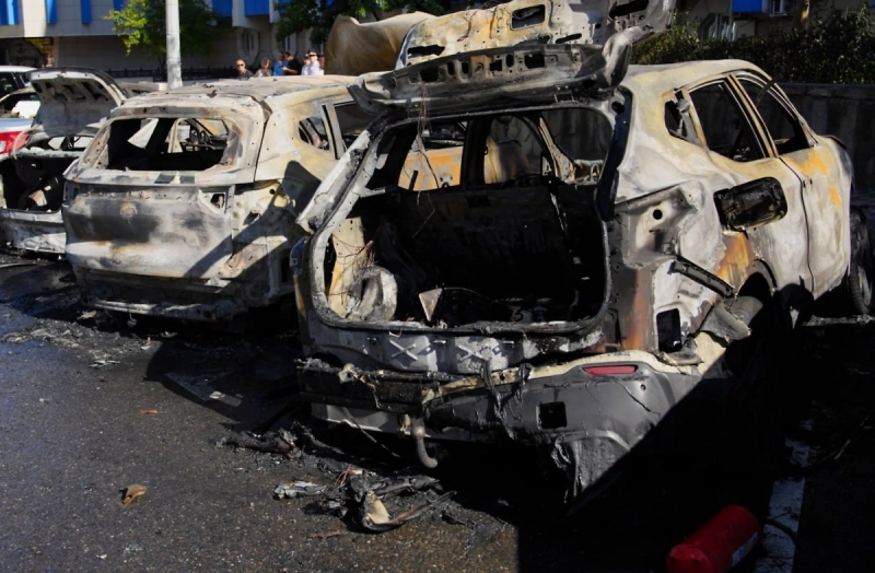 Оперштаб Кубани показал фото последствий атаки дронов на Новороссийск