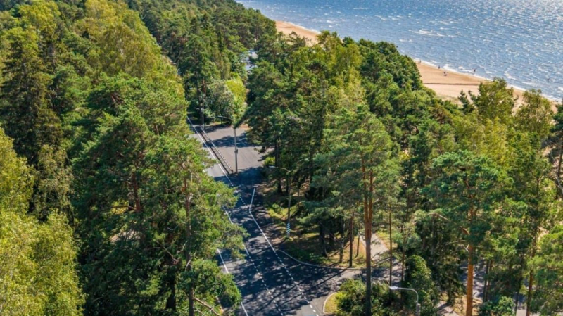 Опубликованы кадры обновленного Приморского шоссе