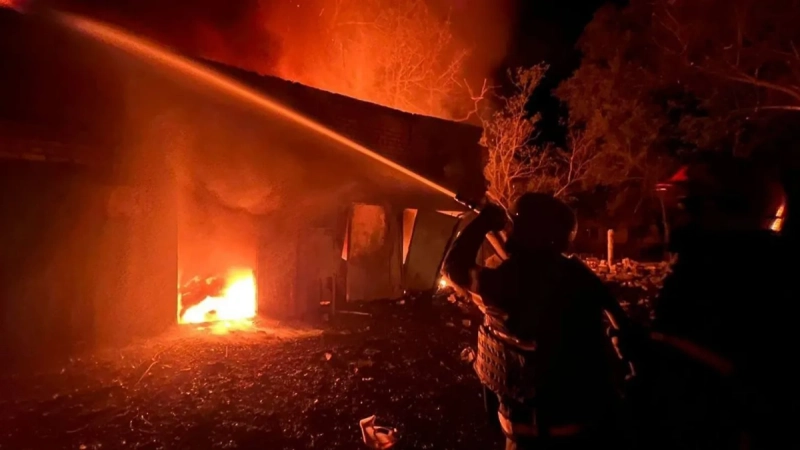 Российская армия ночью нанесла массированные удары по целям на Украине