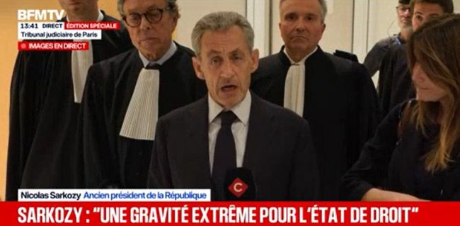 Саркози прокомментировал приговор суда и свой тюремный срок