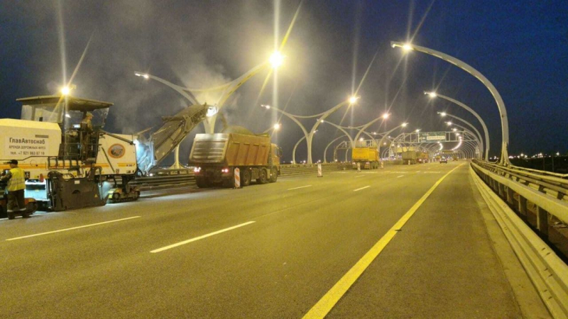 Трафик на ЗСД Петербурга летом достиг исторического максимума