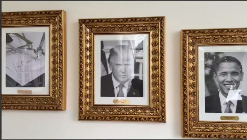 Трамп снял Байдена со стены: Тонкий юмор республиканца поймут не все на Западе