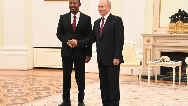 В Кремле началась встреча Путина с премьер-министром Эфиопии