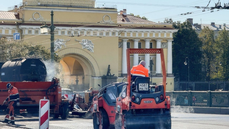 В Петербурге стартовал финальный этап ремонта на Дворцовом мосту