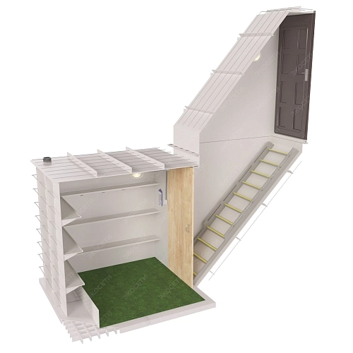 Пластиковый погреб: забудьте о сырости, мышах и ежегодном ремонте