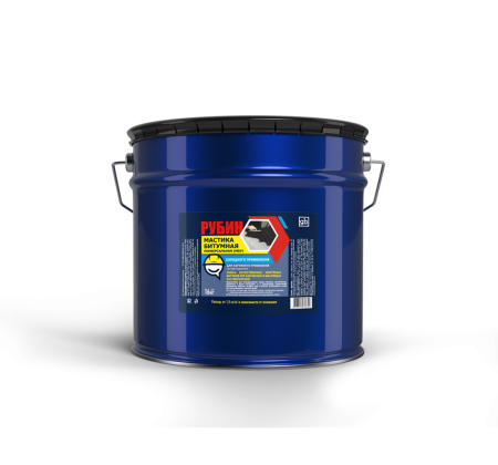 Битумная мастика универсальная «РУБИН GH» от Goodhim: надежная гидроизоляция для любых задач