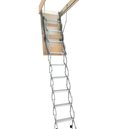 Металлические чердачные лестницы: надежность, компактность и тепло в вашем доме