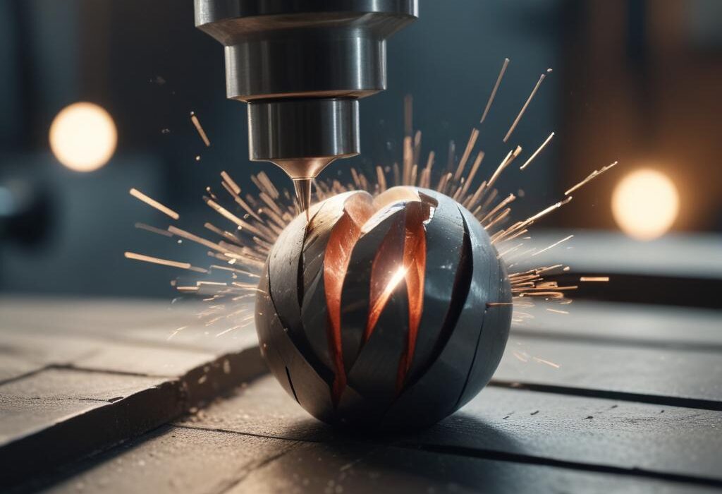 Долото твердосплавное шарочное: характеристики и область применения