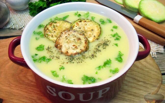 Суп-пюре, Блюда из кабачков, рецепты на: 48 рецептов