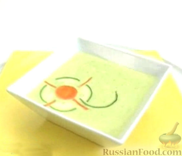 Фото к рецепту: Кабачковый крем-суп