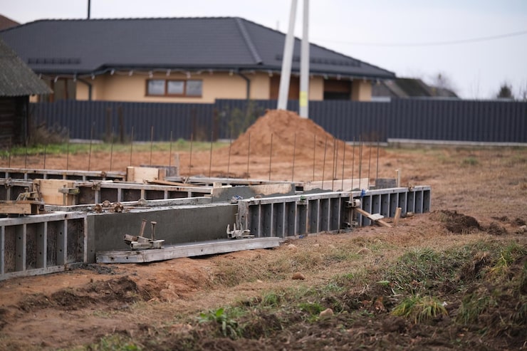 Особенности строительства фундамента на склоне