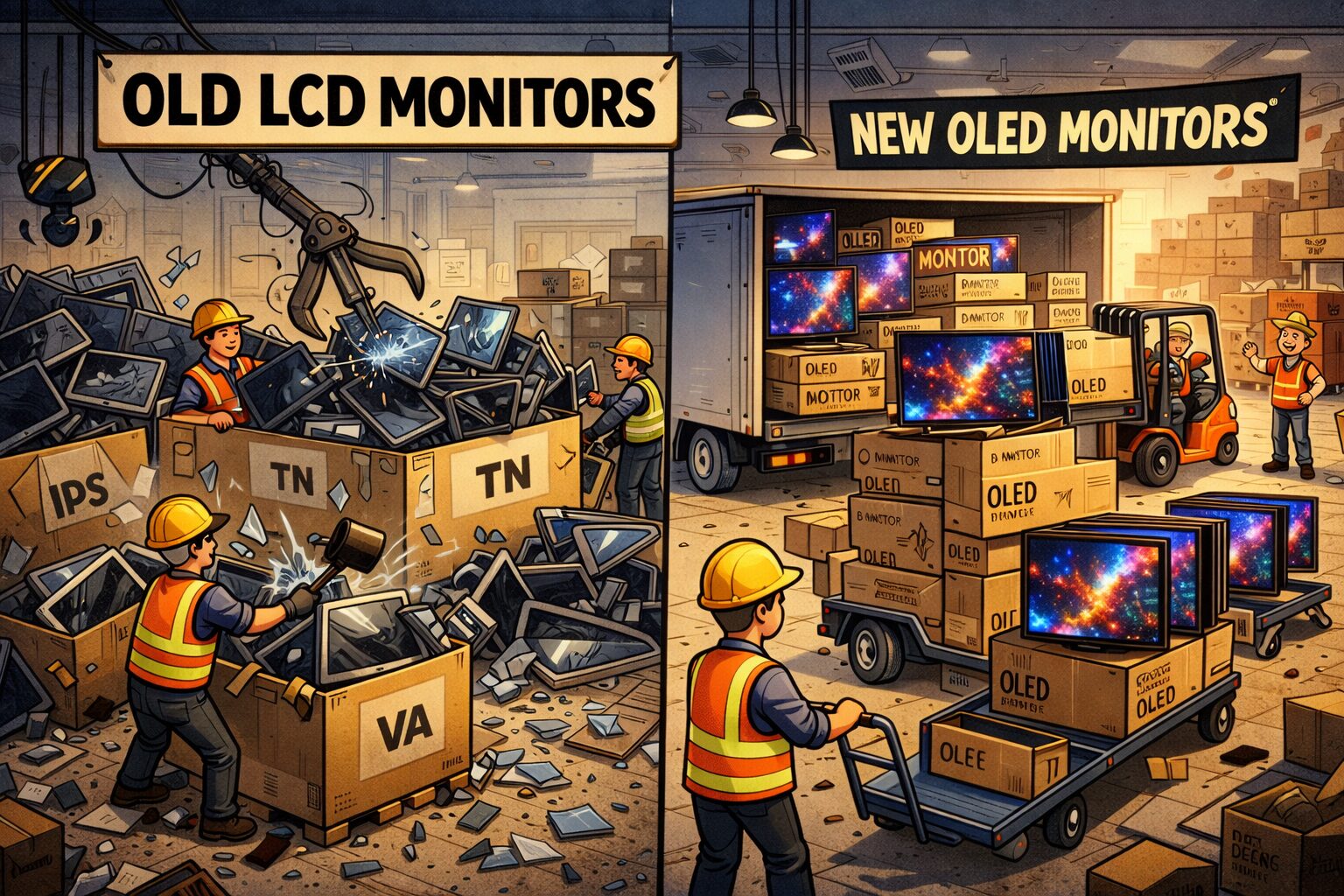 Гид по выбору OLED-монитора в 2026 году: эволюция в деталях