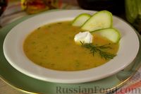 Фото к рецепту: Колокитосупа (овощной суп-пюре с кабачками)